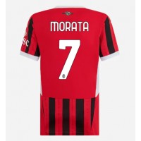 AC Milan Alvaro Morata #7 Kotipaita Naiset 2024-25 Lyhythihainen